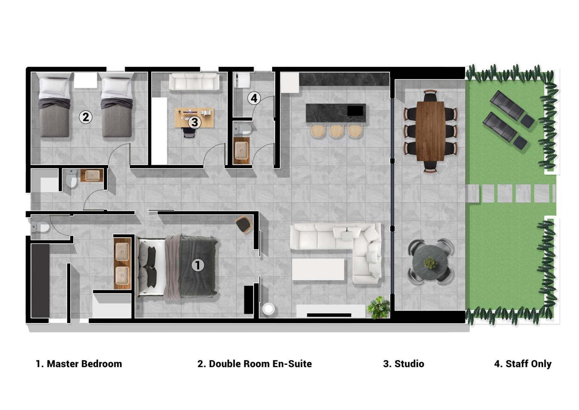 The Oasis Residence Jambiani  Ngoại thất bức ảnh